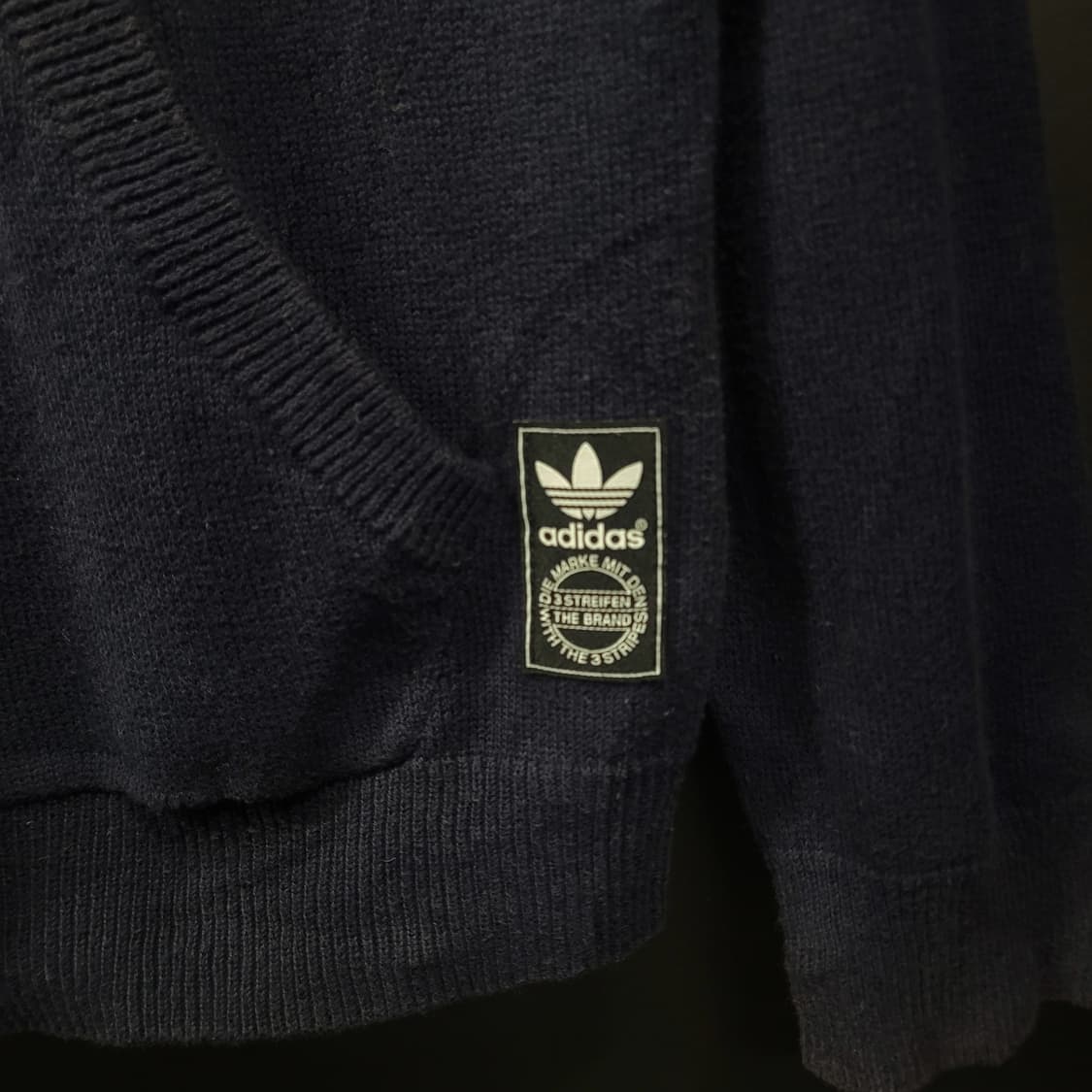 아디다스 불꽃 파이어버드 빅로고 후드 니트 상품이미지4