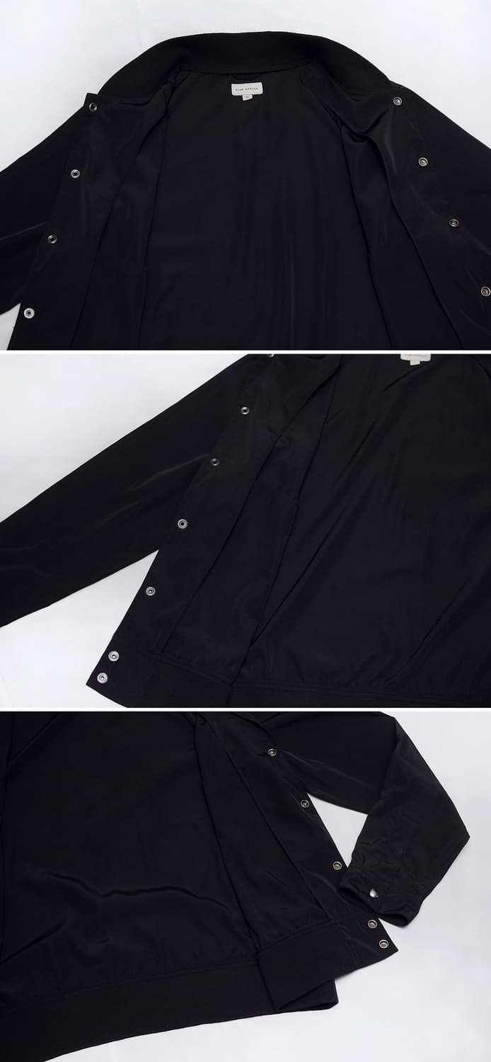 클럽 모나코 블랙 라이트쉘 버튼 블루종 자켓 (M / 100) 상품이미지7