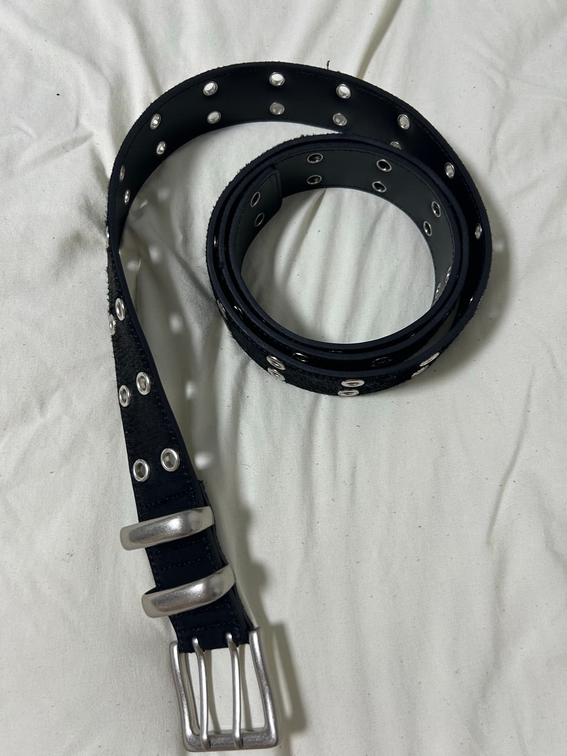 카미엔 더블 아일렛 벨트 상품이미지2