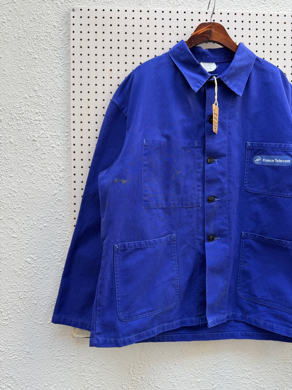 OLD FRENCH TELECOM BELTED 빈티지 프렌치워크자켓 상품이미지5