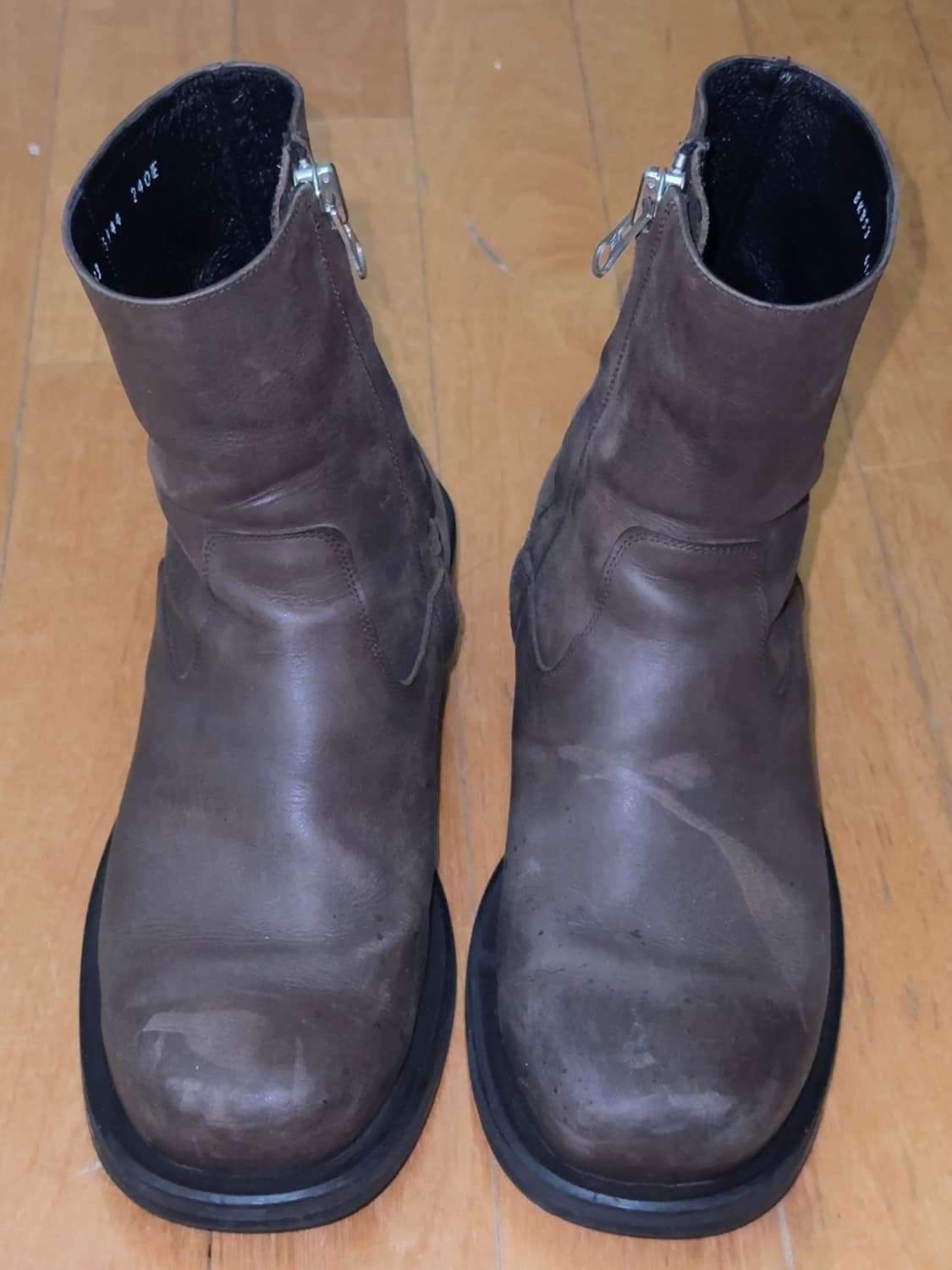 mmrb 크랙부츠 브라운 상품이미지2