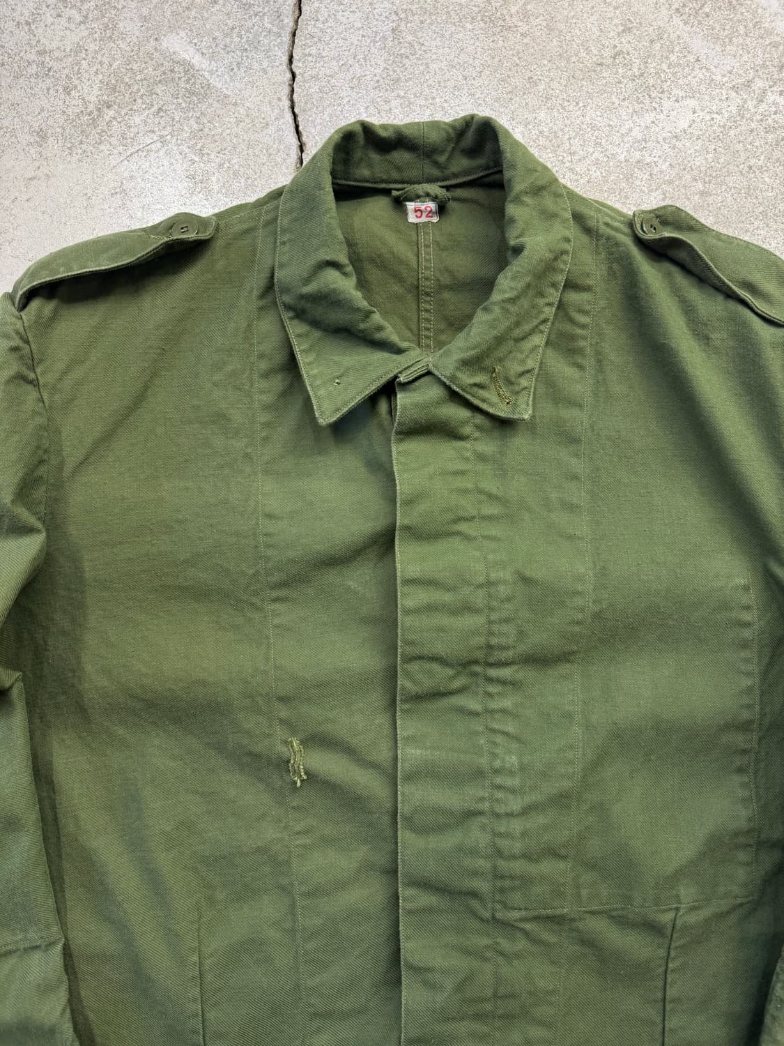 60s 스웨덴군 메카닉 워크자켓 상품이미지2