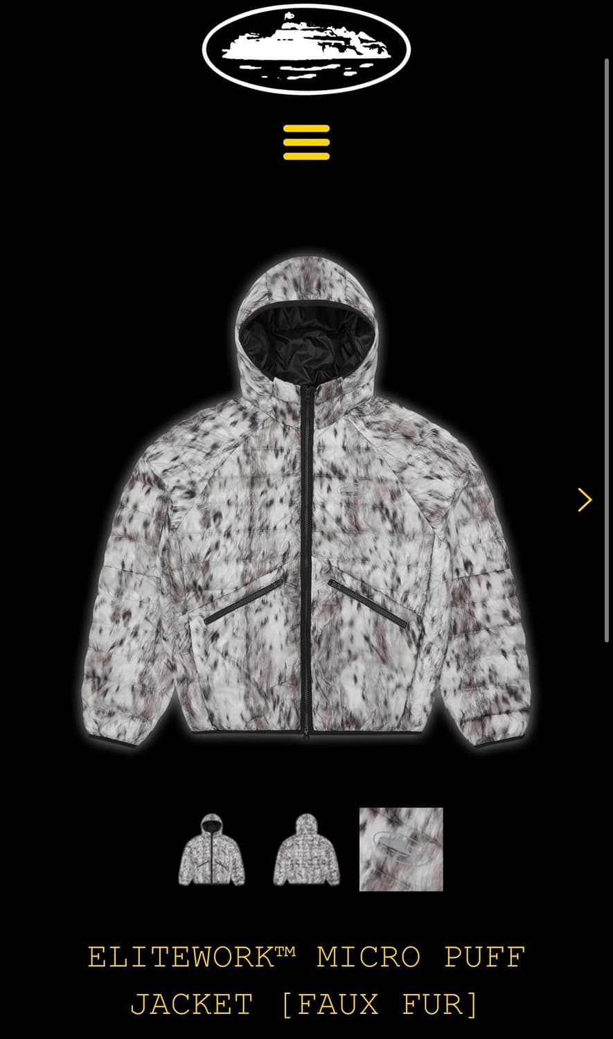 Corteiz 코르테이즈 경량 패딩 - XL (105) 상품이미지2