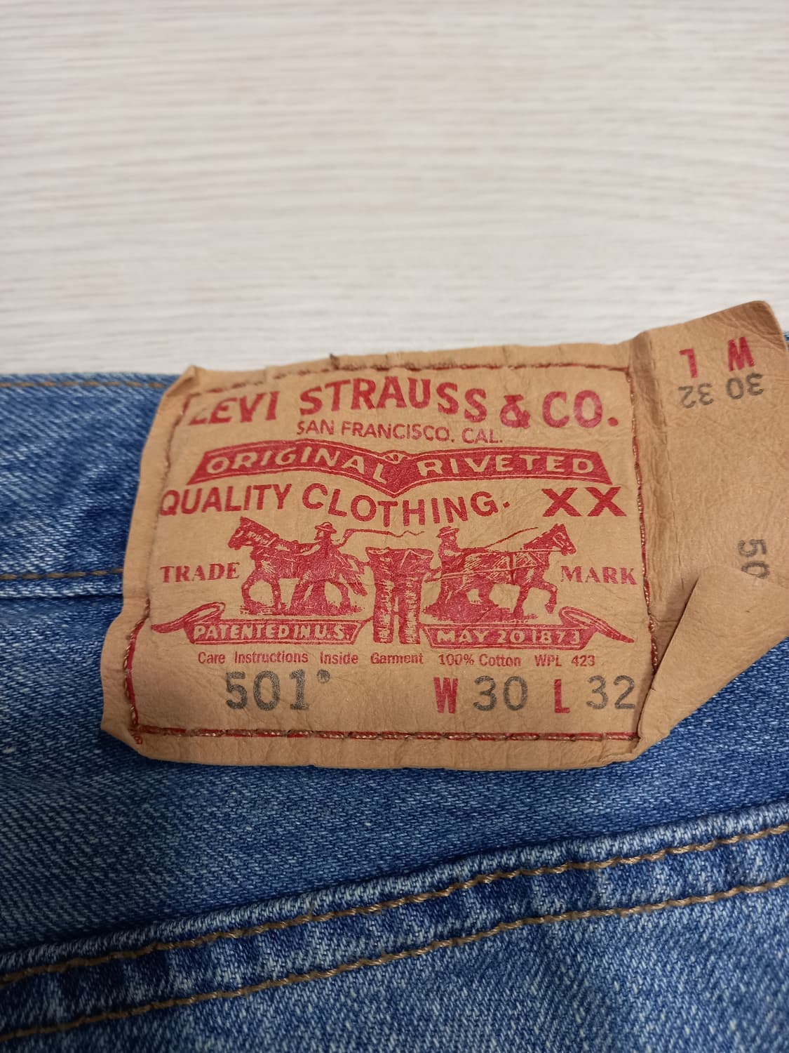 30 08's 리바이스501 Mexico 일자진 30-201 상품이미지5