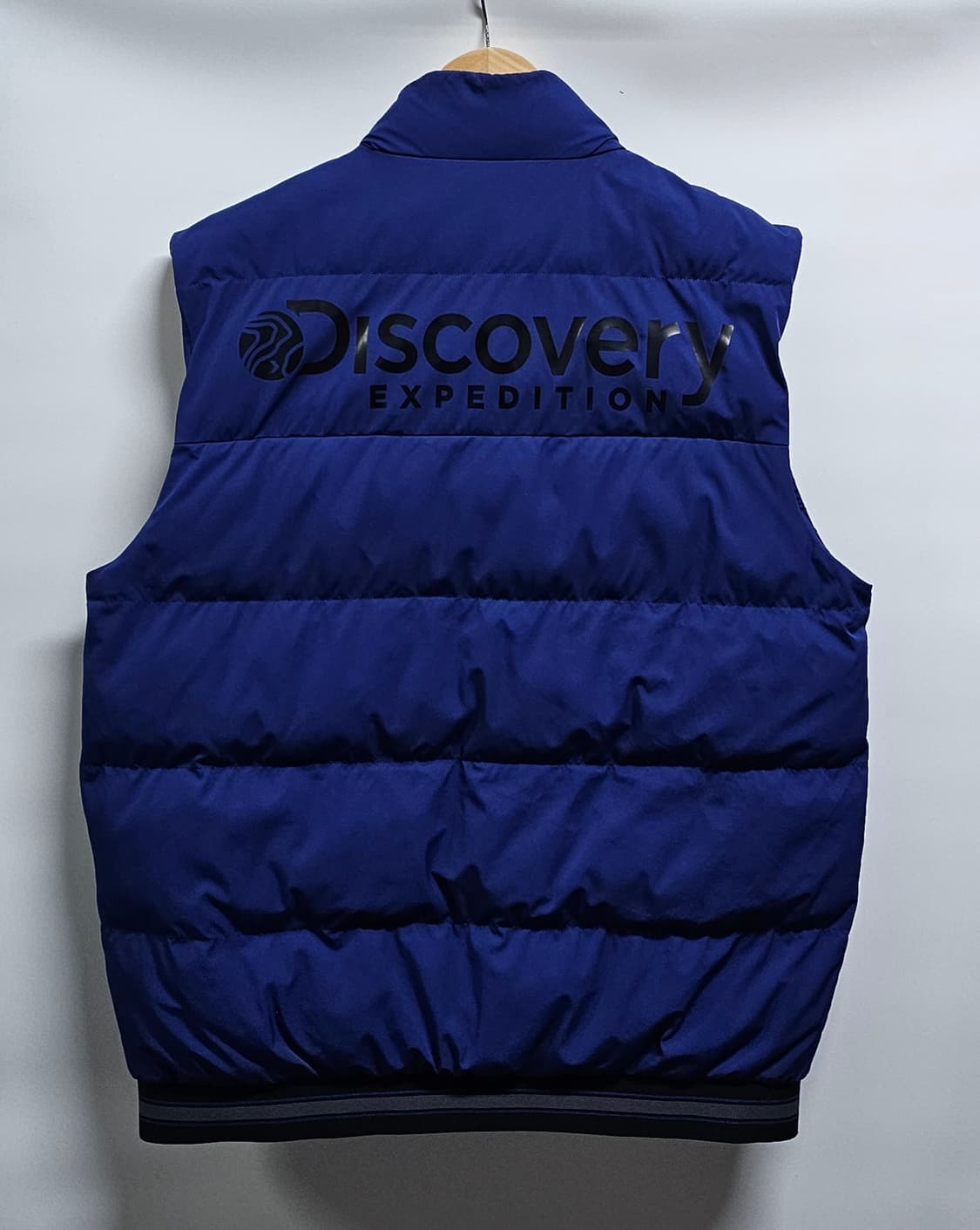 디스커버리 남성 블루 패딩 조끼 110 상품이미지2
