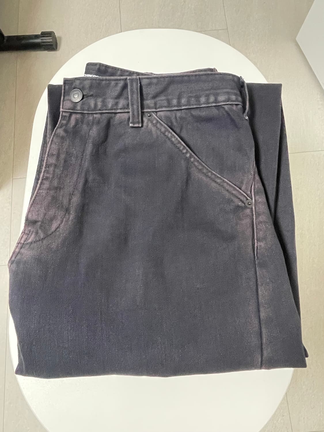 Curve Jeans Washed Dark Navy  상품이미지4