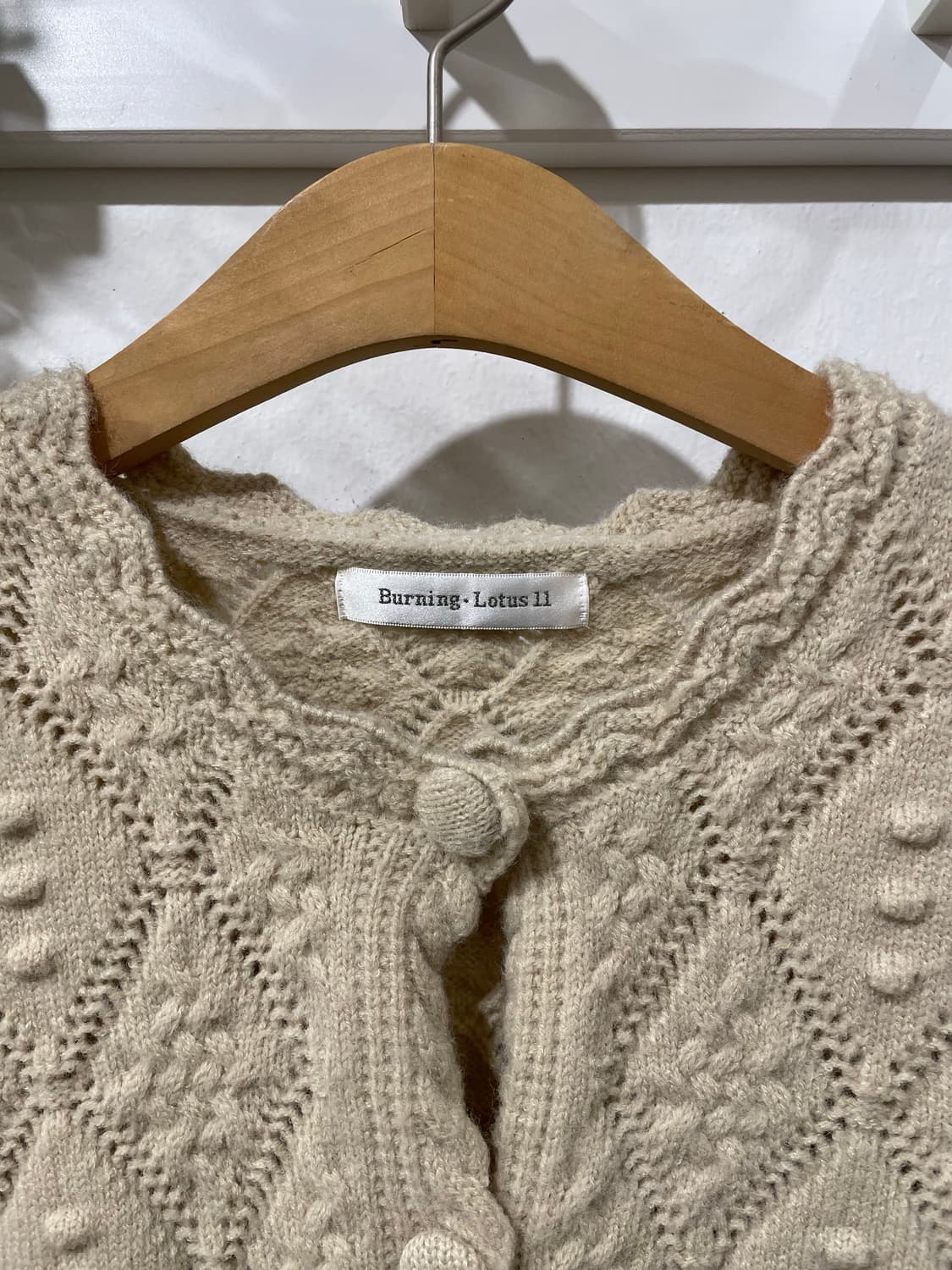 burning-lotus flower cardigan 상품이미지9