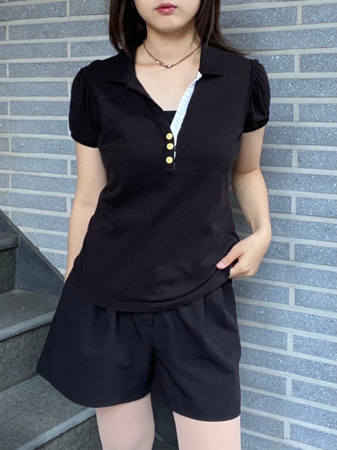 몽클레르 카라 티셔츠 상품이미지3