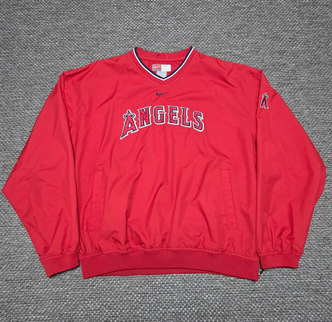 나이키 LA 에인절스 올드스쿨 웜업 바람막이  상품이미지1