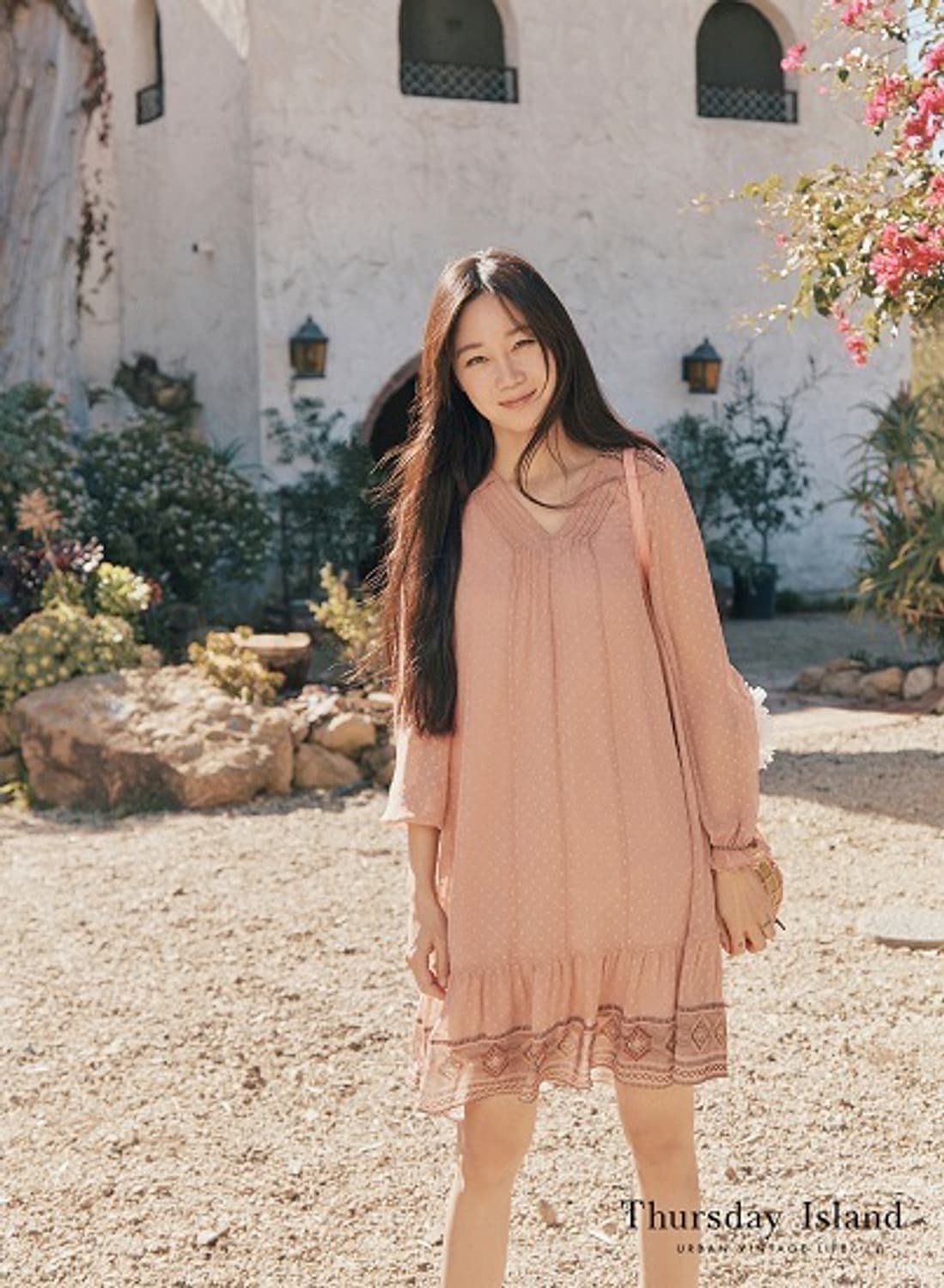 써스데이아일랜드 Thursday Island 미디쉬폰원피스 상품이미지1