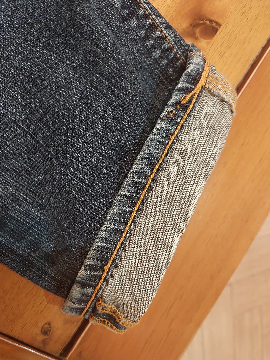 누디진 씬핀 Oscar worn dark 데님 29사이즈 상품이미지7