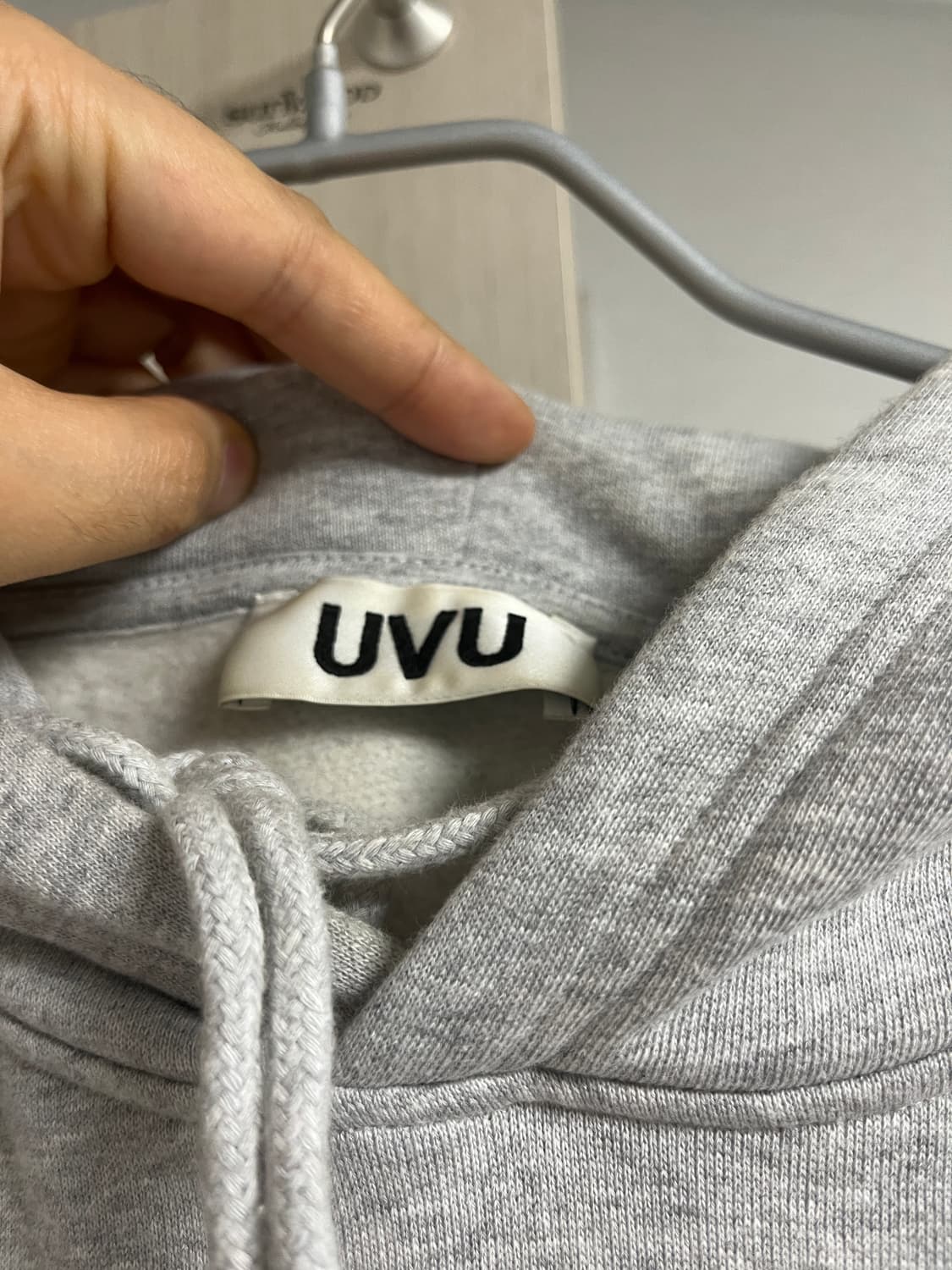 UVU 트레이닝 클럽 후드 그레이 L 상품이미지2