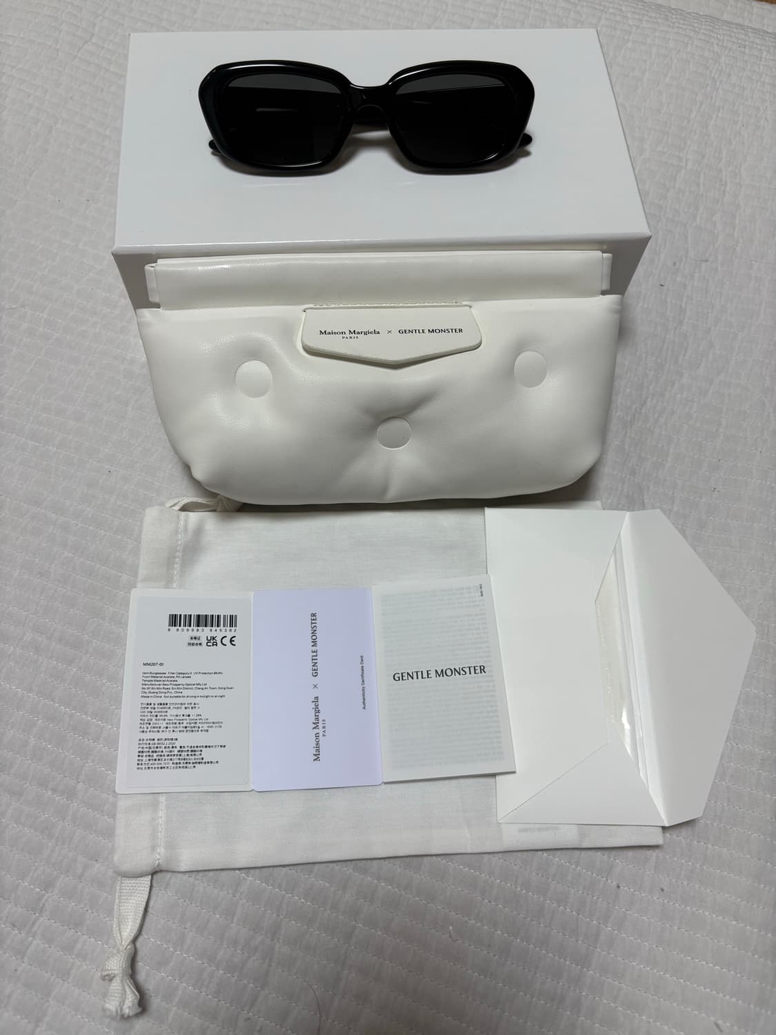 젠틀몬스터 마르지엘라 mm207 블랙 상품이미지3