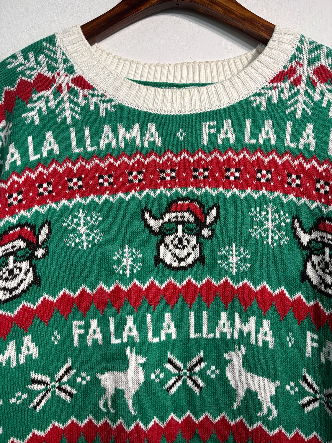 U.S.A. 크리스마스 어글리니트 XL (코튼60%) 어글리스웨터 상품이미지3