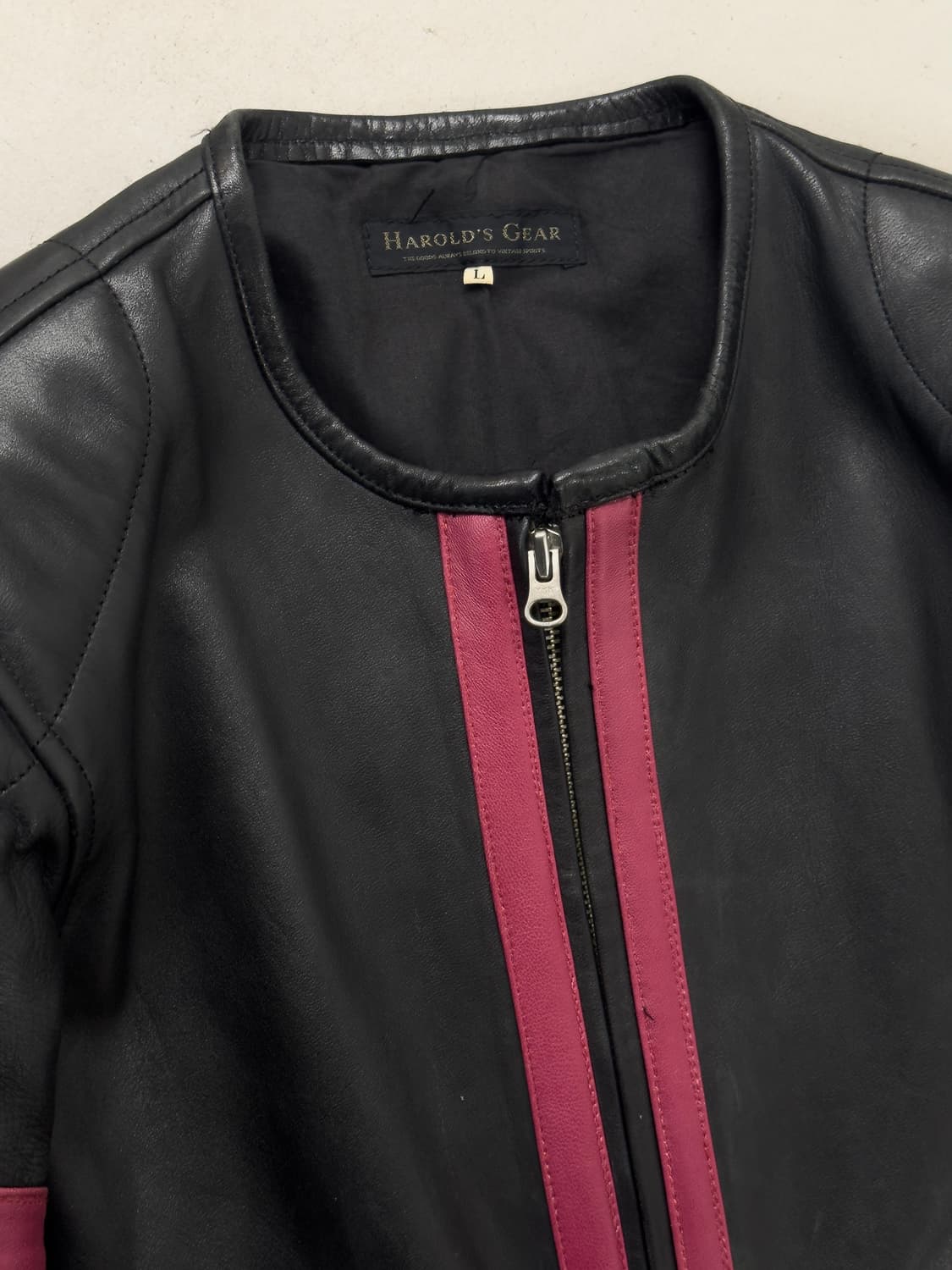 Harold's Gear 홀스하이드 바이커 자켓 상품이미지4