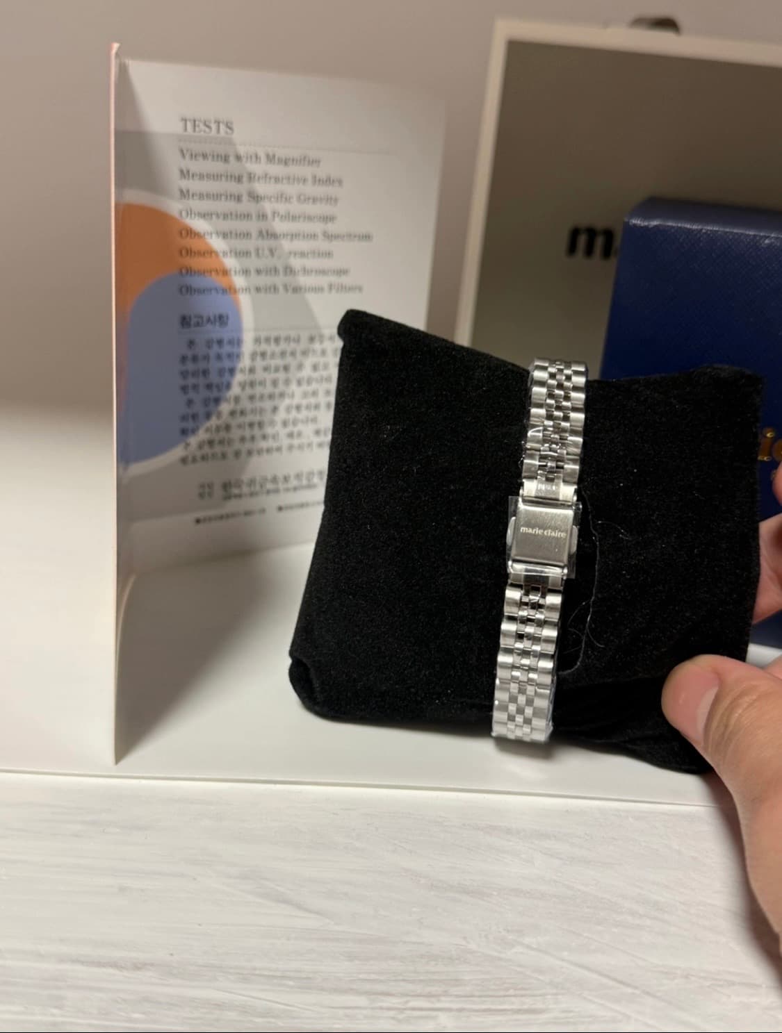 마리끌레르 시계(새것) 상품이미지3