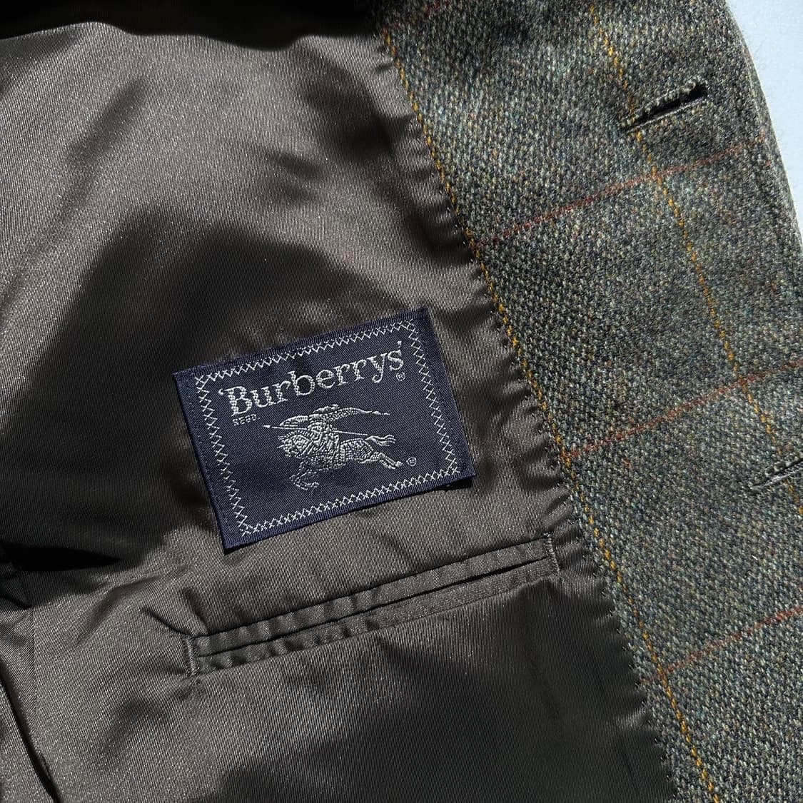 버버리 British 트위드 헌팅 싱글 자켓 상품이미지6