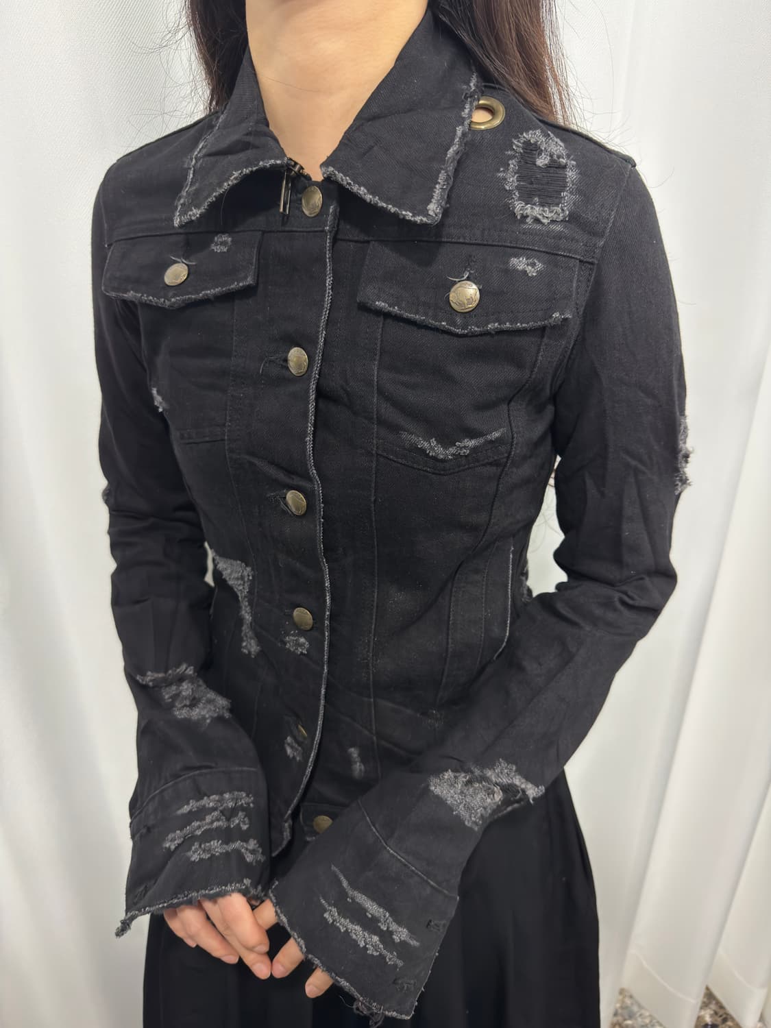 lgb damage denim jacket 상품이미지3