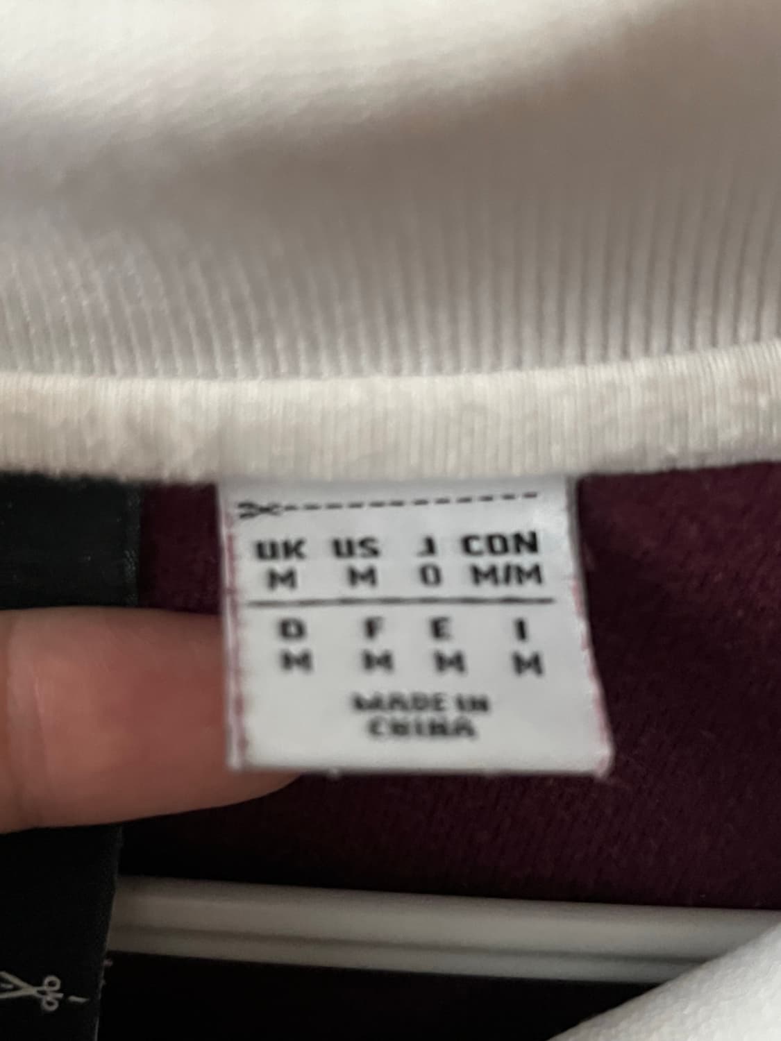 아디다스 x 알렉산더 왕 롱슬리브 벨루어 폴로 버건디 상품이미지5