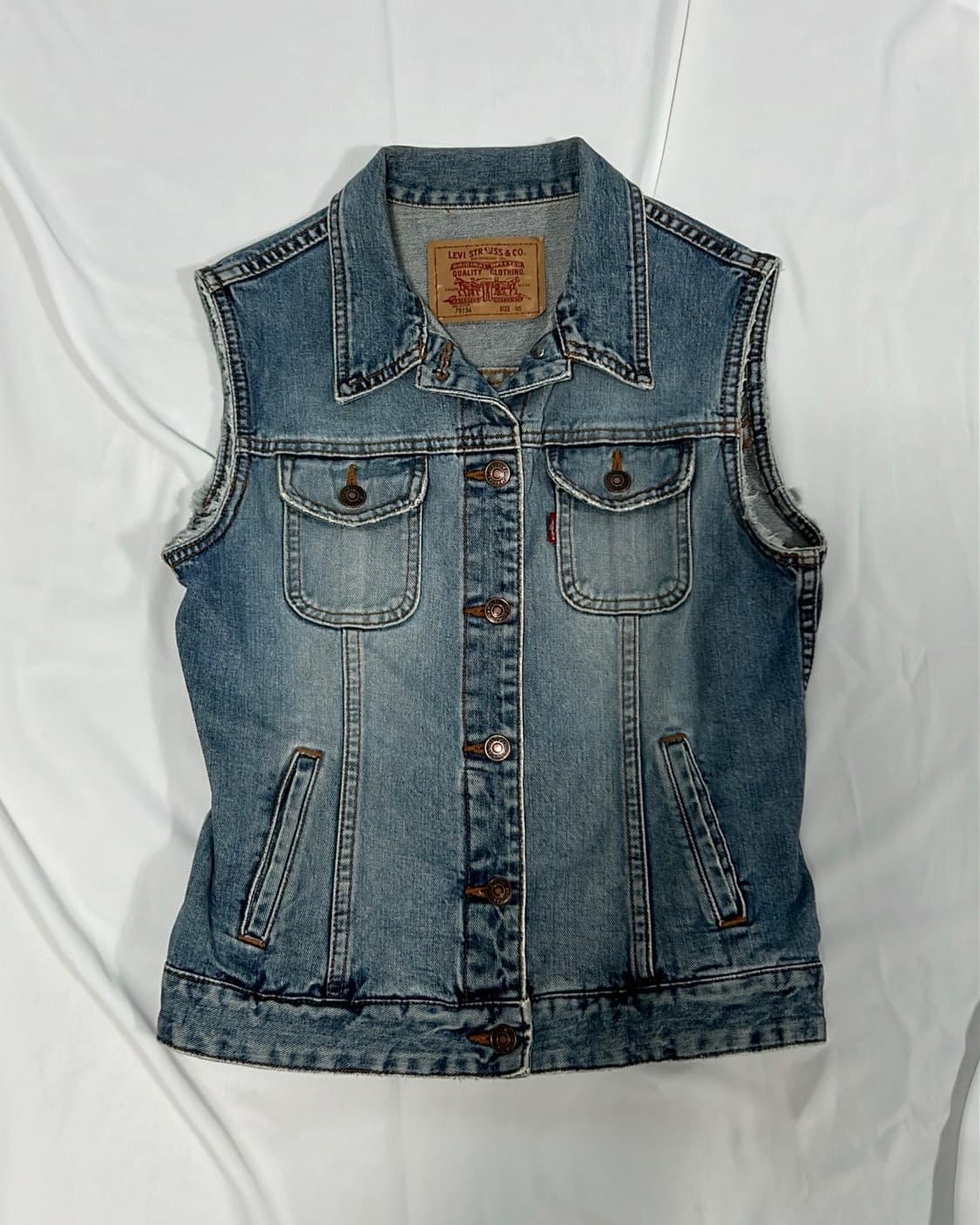 리바이스 데님 조끼 상품이미지2