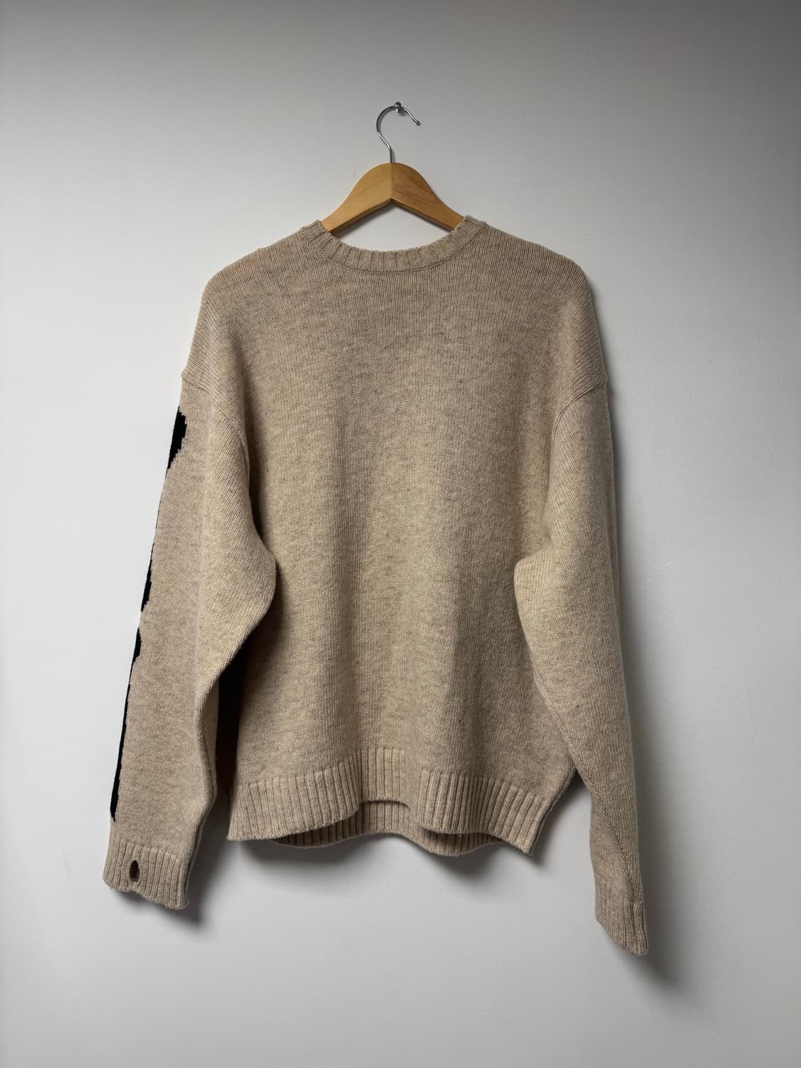 캐피탈 kapital 본 크루넥 스웨터 뼈 떰즈 니트 키나리 1 새상품 상품이미지4