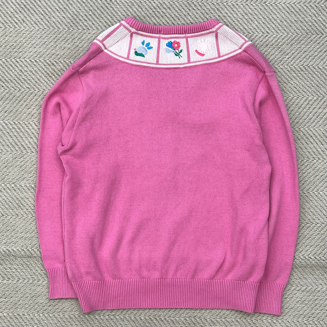 꾸레쥬 플라워 자수 니트 r2760 상품이미지2