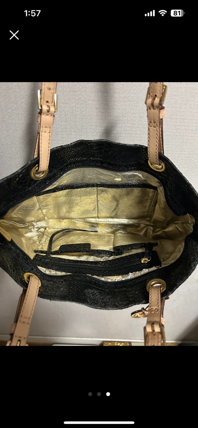 마이클코어스 갸루느낌 스네이크스킨 숄더백 상품이미지3