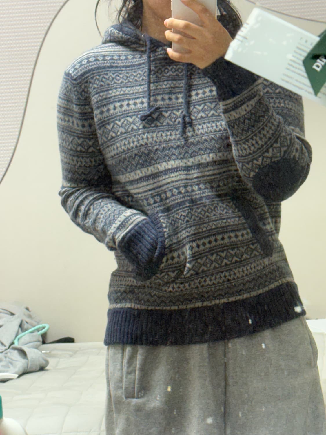 캐피탈깔 올드갭 빈티지 후드니트 상품이미지6