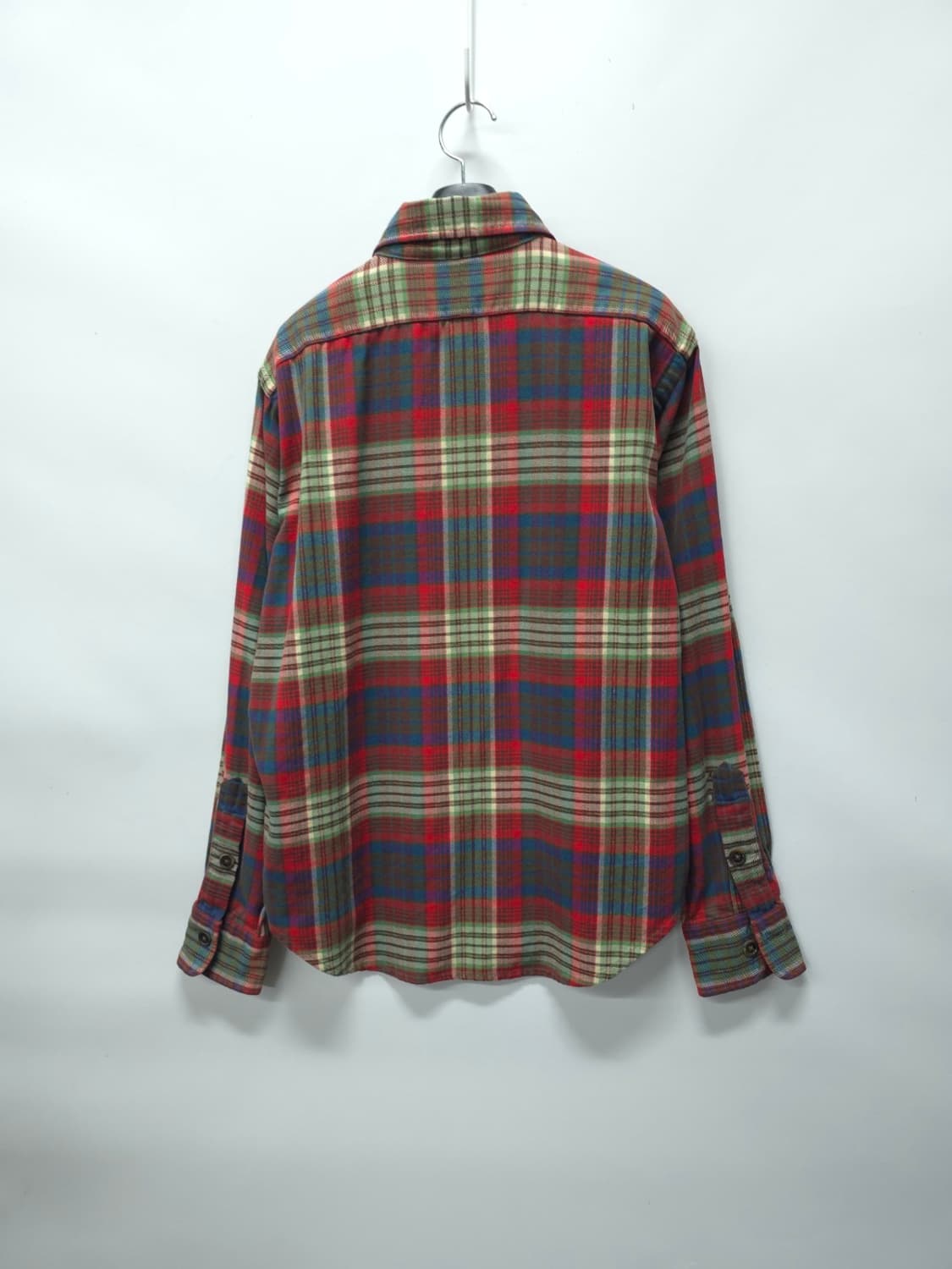 폴로 랄프로렌 에스테이트 클래식핏 체크 플란넬 셔츠(~66반) 상품이미지7