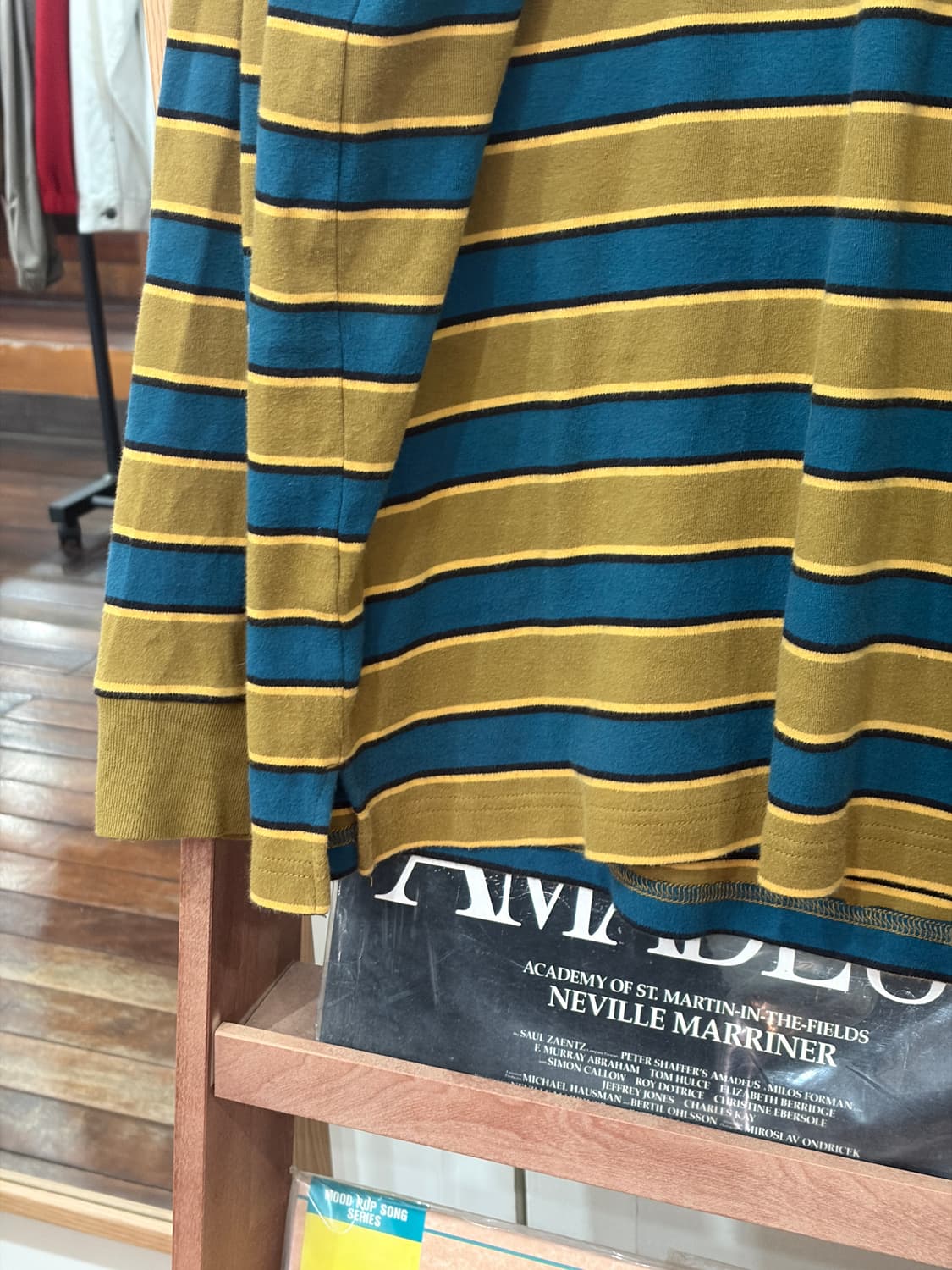 18AW 슈프림 스트라이프 럭비 셔츠 상품이미지2