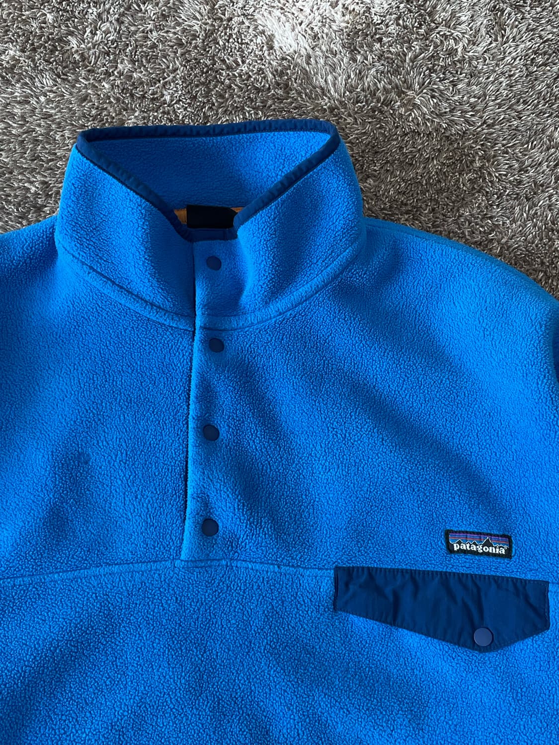 00s Patagonia synchilla 빈티지 신칠라 블루 상품이미지2