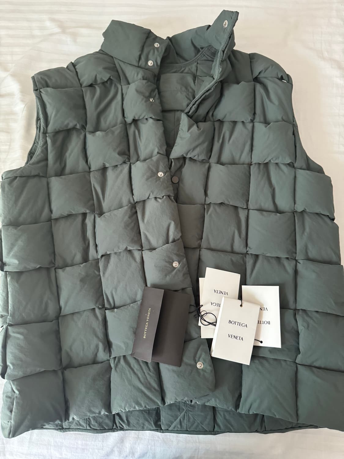 Bottega veneta 보테가베네타 인트레치아토 패딩조끼 m 상품이미지4