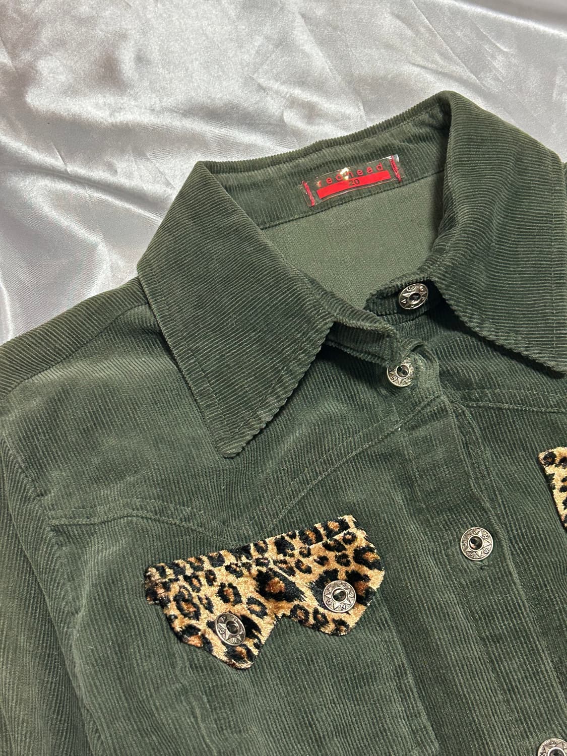 leopard y2k jacket 상품이미지3