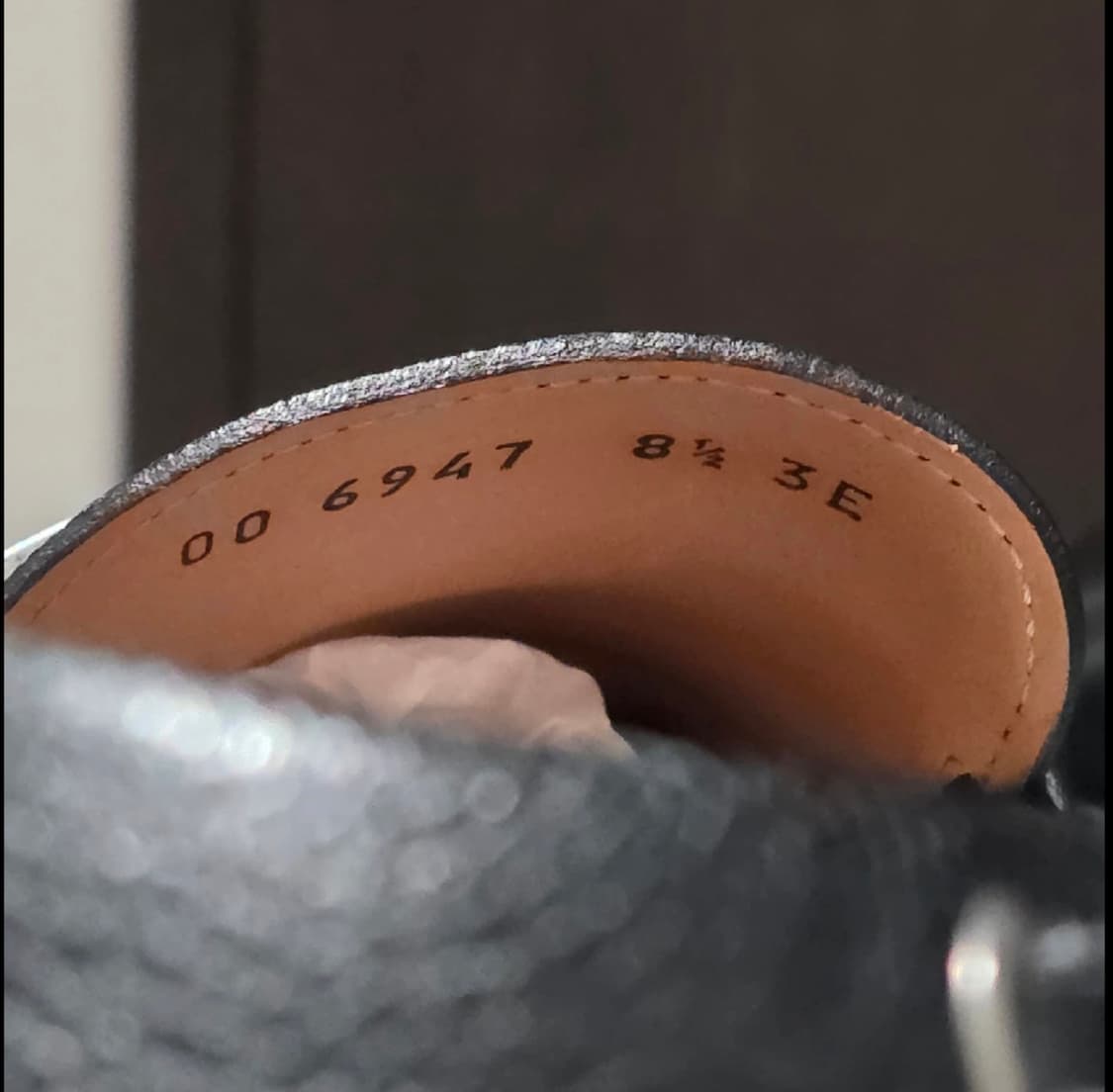 살바토레 페라가모 남성 블랙 가죽 로퍼 8½ 상품이미지4