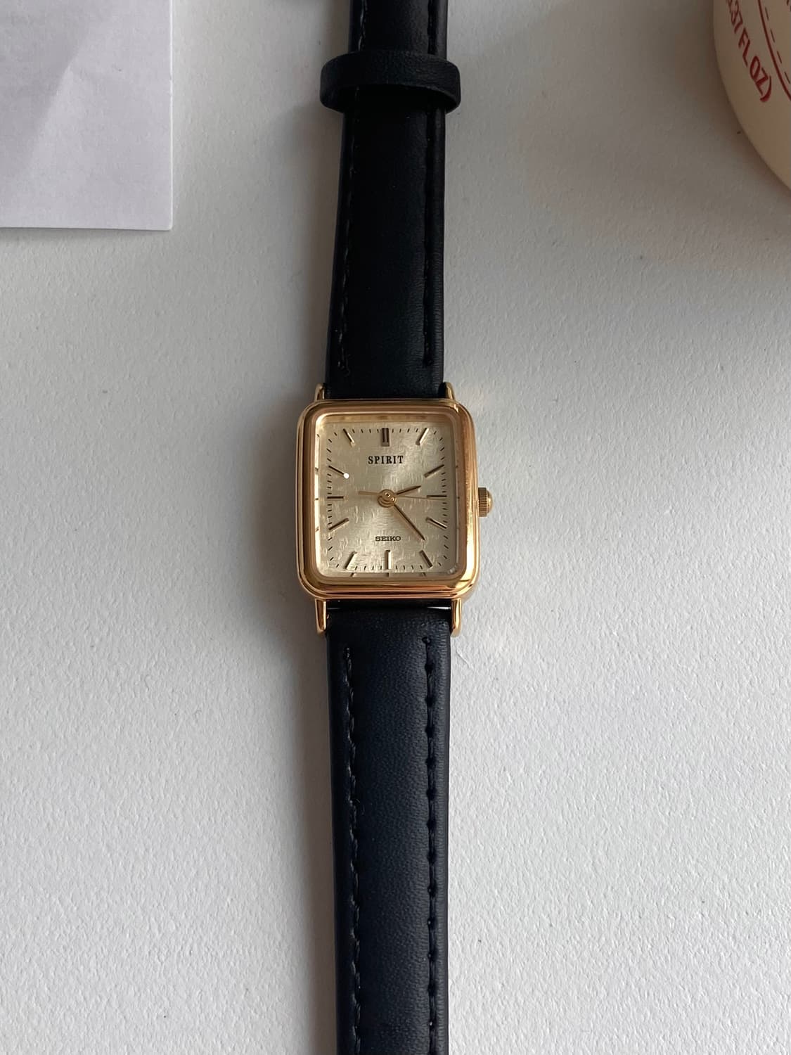 Seiko 세이코 스피릿 스퀘어 쿼츠 골드 레이디스 상품이미지3