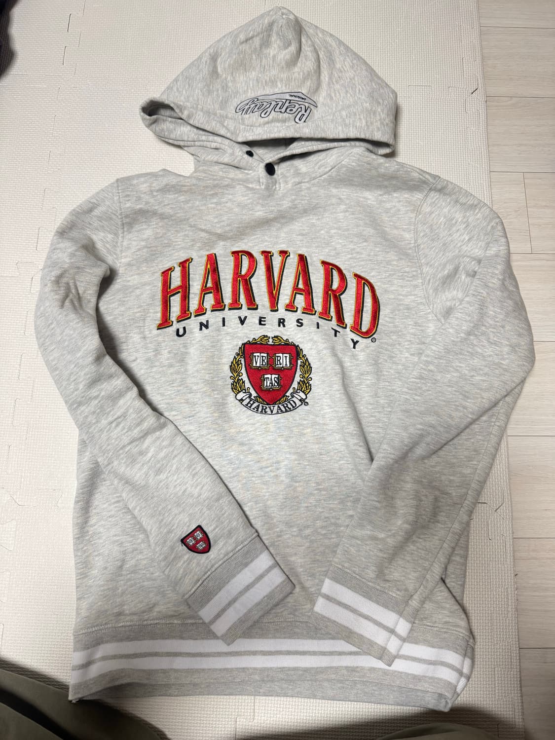 Replay x harvard 후드티 상품이미지1