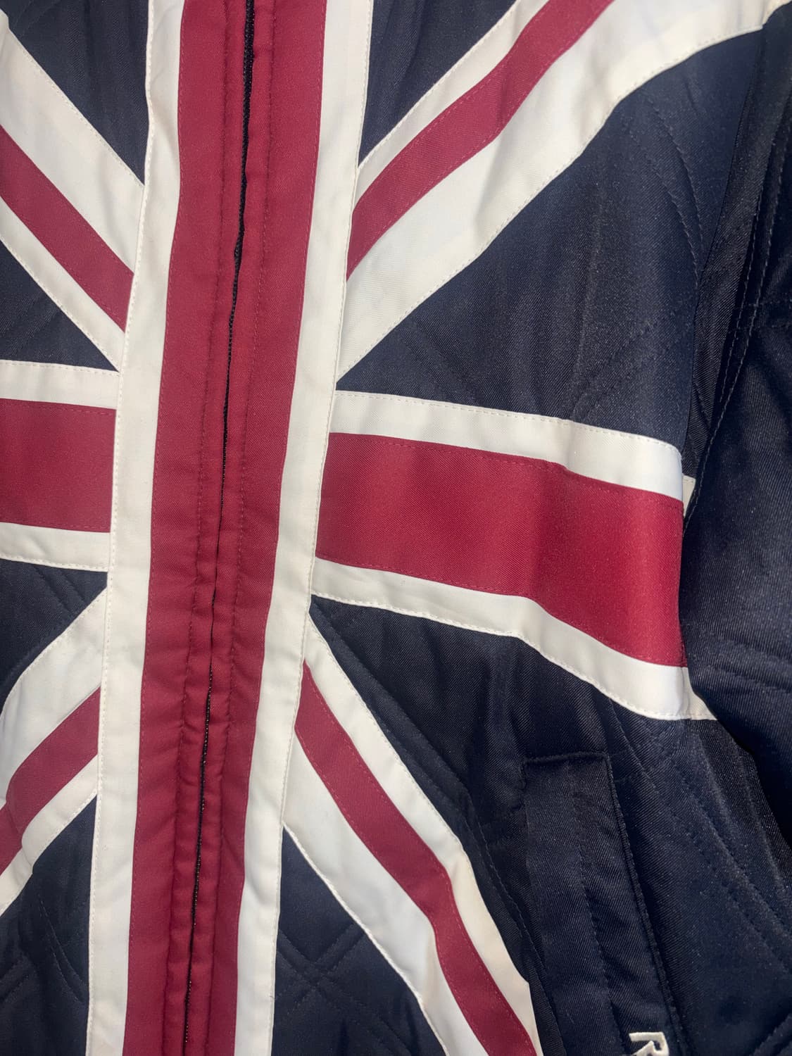 리복 유니온잭 퀼팅 봄버 자켓 상품이미지2