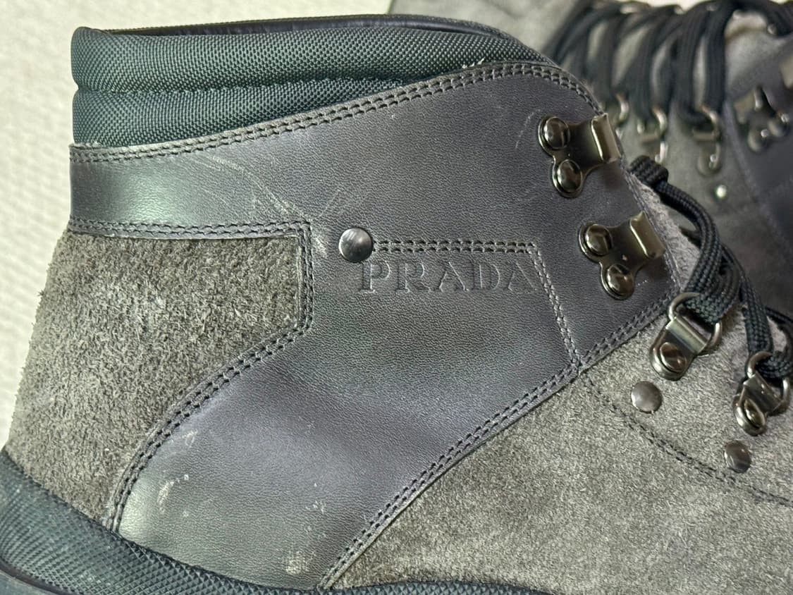 PRADA 프라다 스웨이드 하이킹 부츠 260-265 상품이미지4