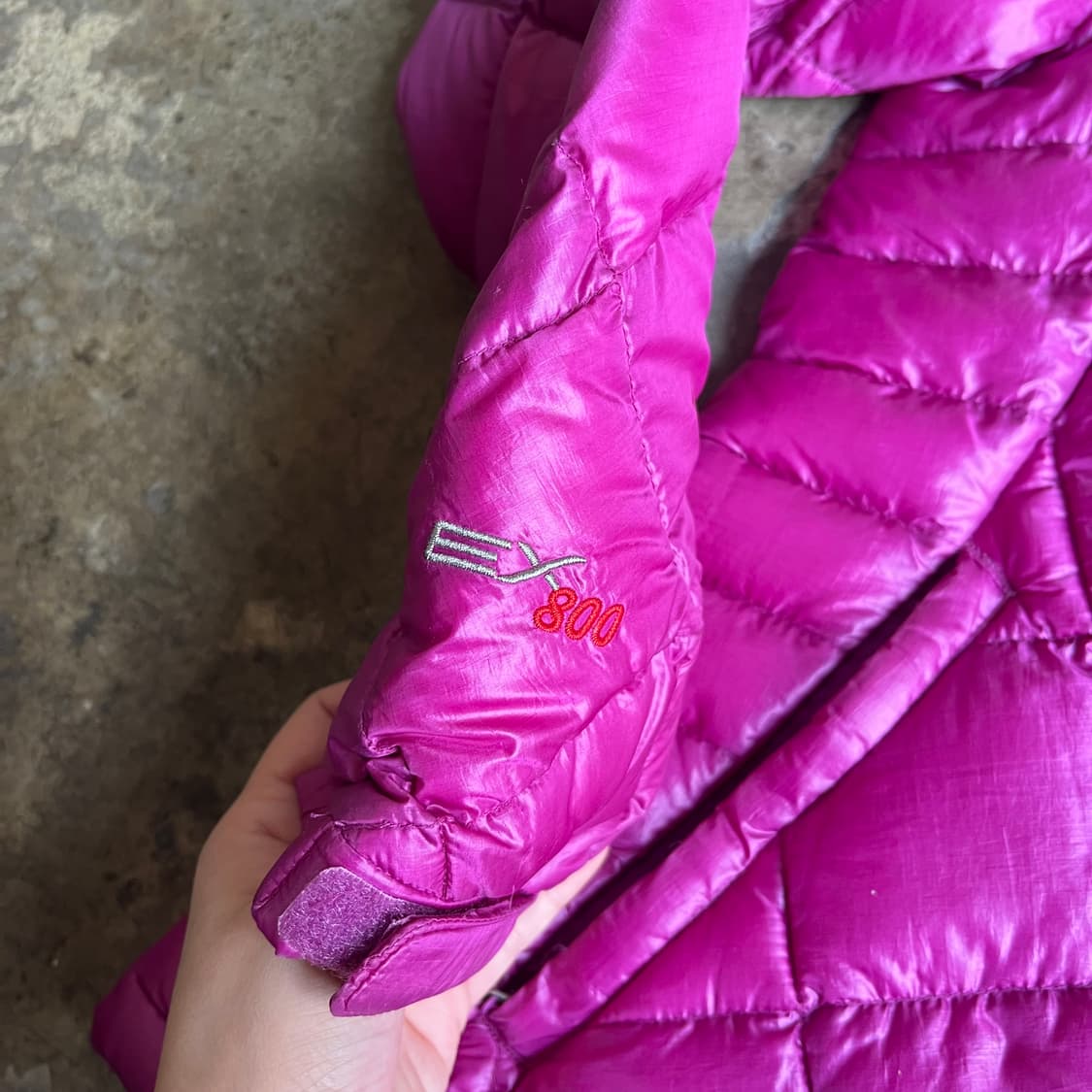 몽벨 퀼팅 경량 패딩 상품이미지3