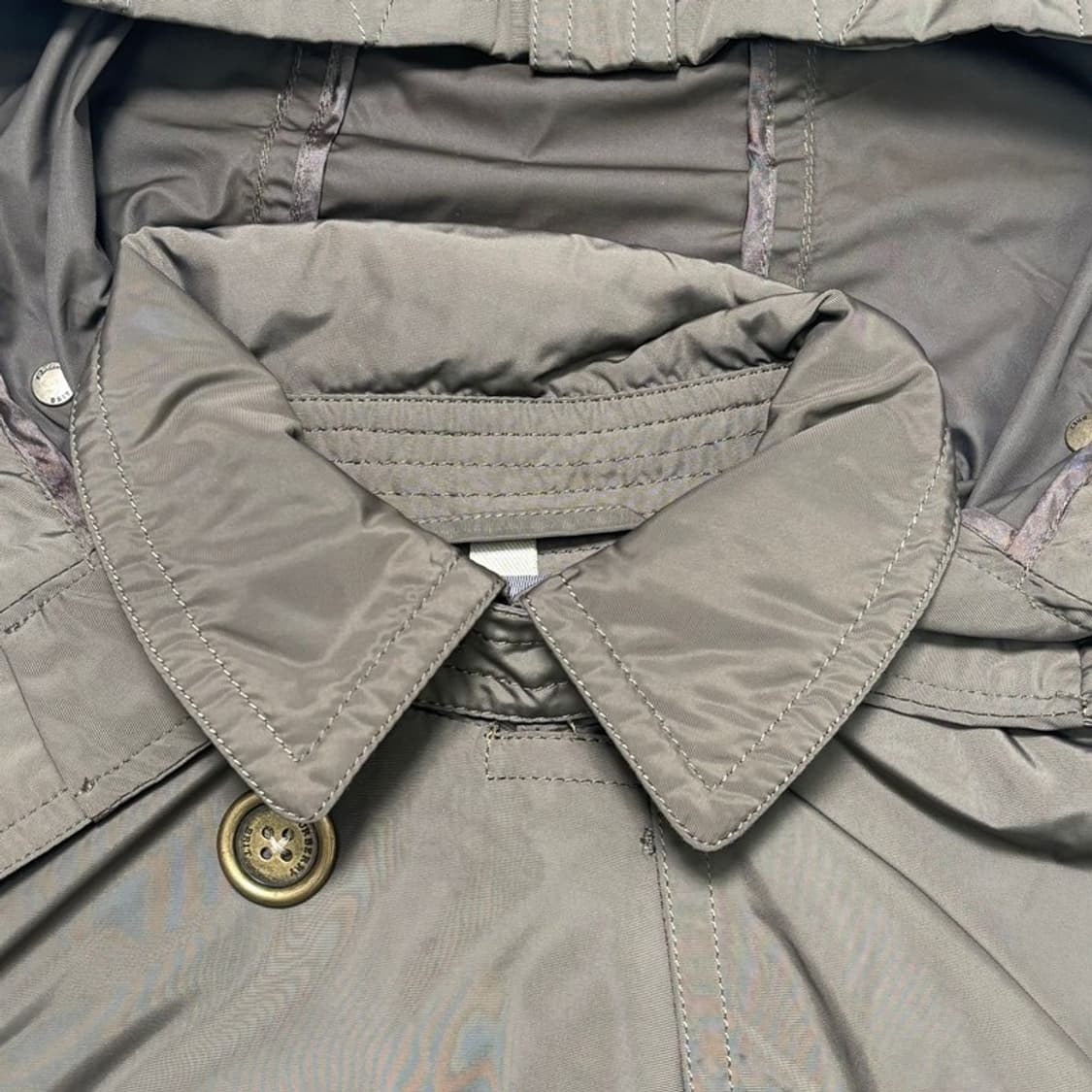 BURBERRY BRIT 후드 트렌치 코트 M 상품이미지7