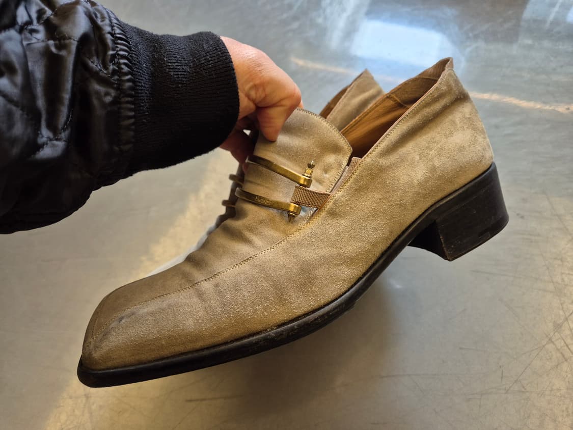 체사레 파지오티 스퀘어토 스웨이드 슈즈 상품이미지4