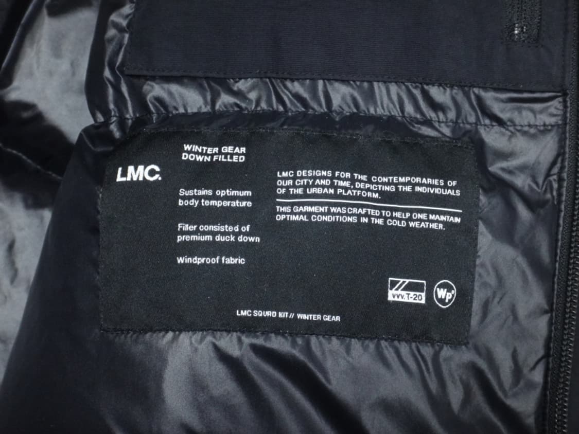 (105-110) 엘엠씨 LMC 남성용 다운 롱 파카 블랙 상품이미지9
