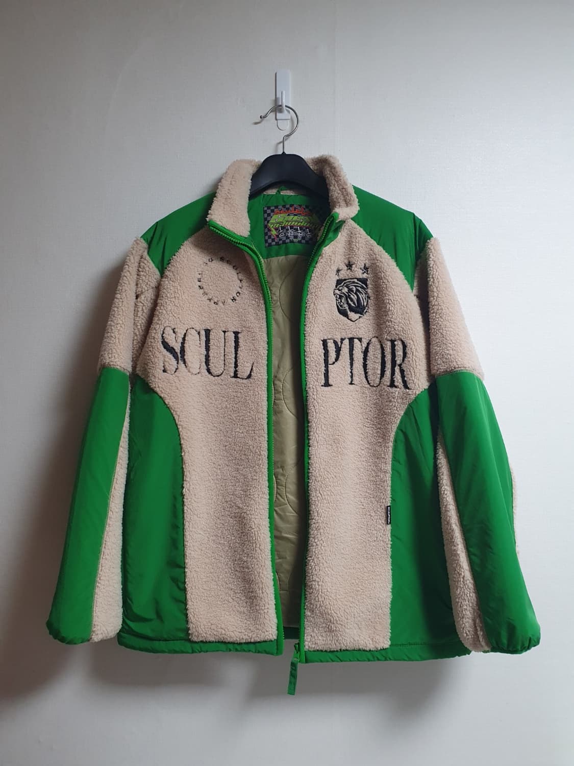 택포가 스컬프터 자켓 레이싱 쉐르파 후리스자켓 L 상품이미지1