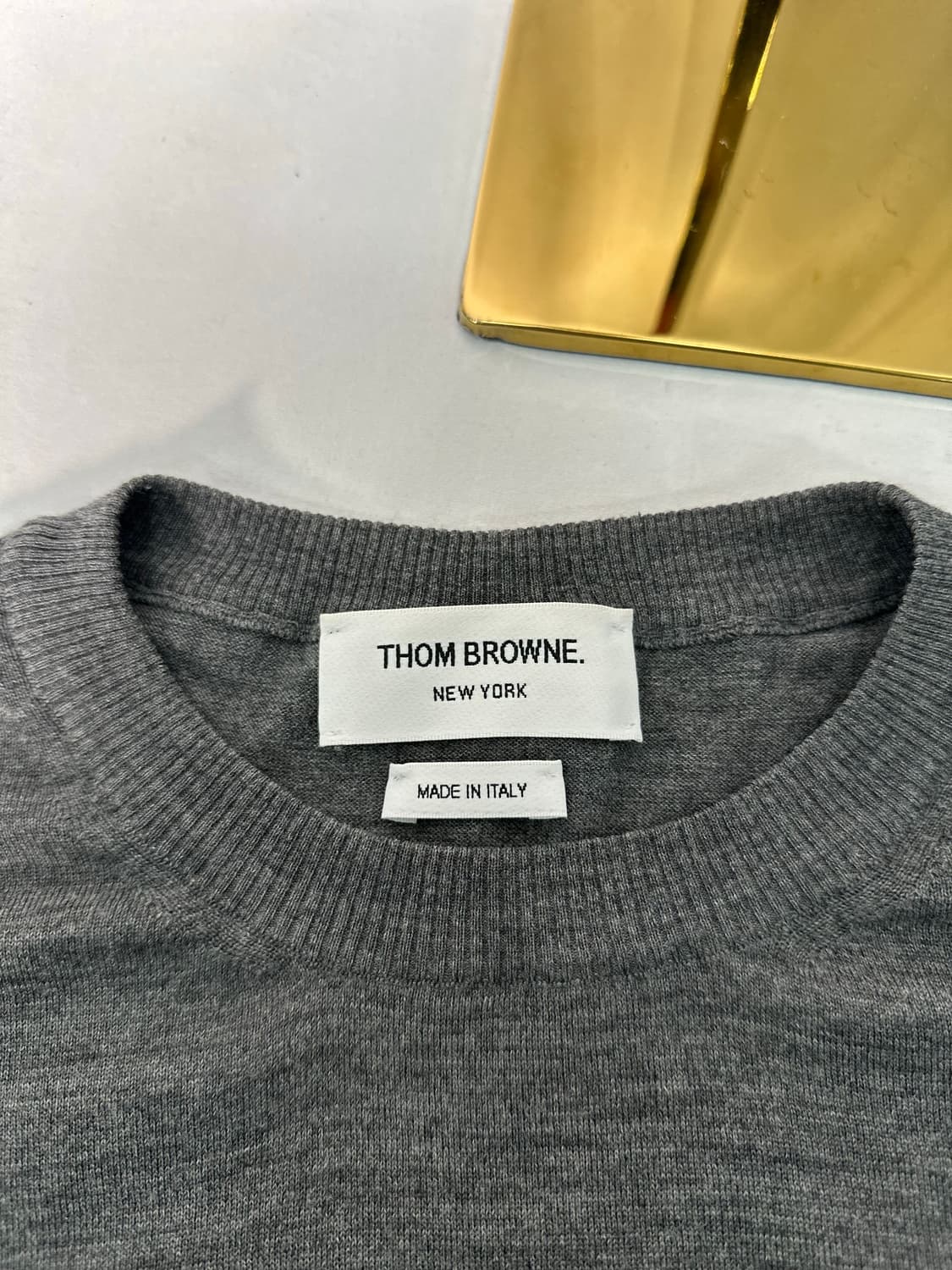 톰브라운 니트 그레이 4사이즈 상품이미지6