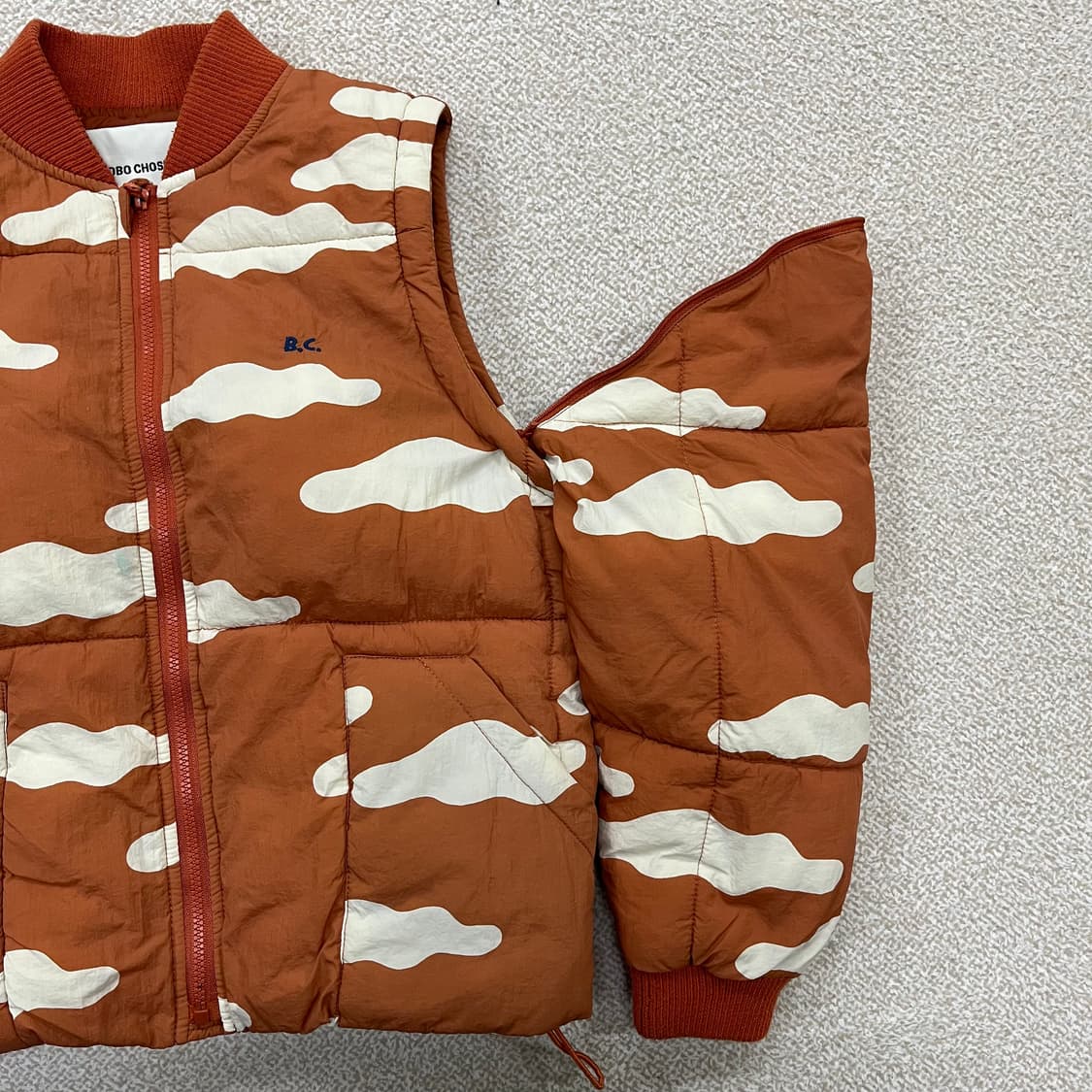 [110/4세] 보보쇼즈 키즈 아동 패딩 자켓 (조끼분리) 3968 상품이미지5