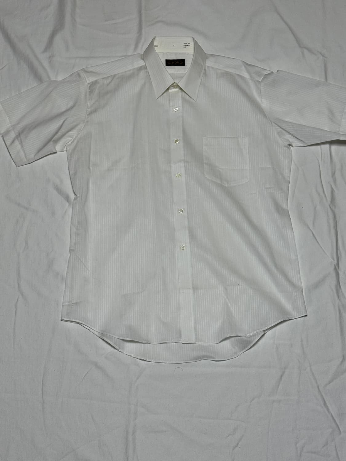 D'or(도르) 클래식 숏 슬리브 버튼다운 셔츠 상품이미지1