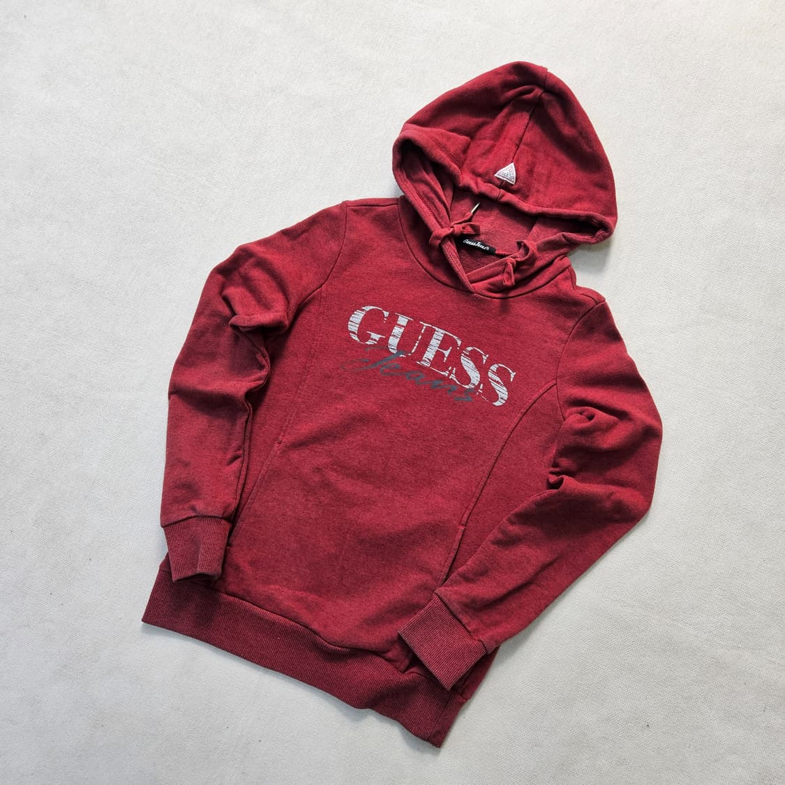 XS 게스 여성 빅로고 후드티 0323Y 상품이미지1