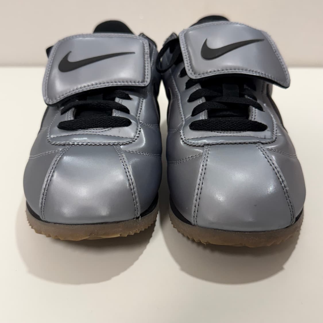 나이키 코르테즈 레더 메탈릭 쿨 그레이 블랙 270 상품이미지2