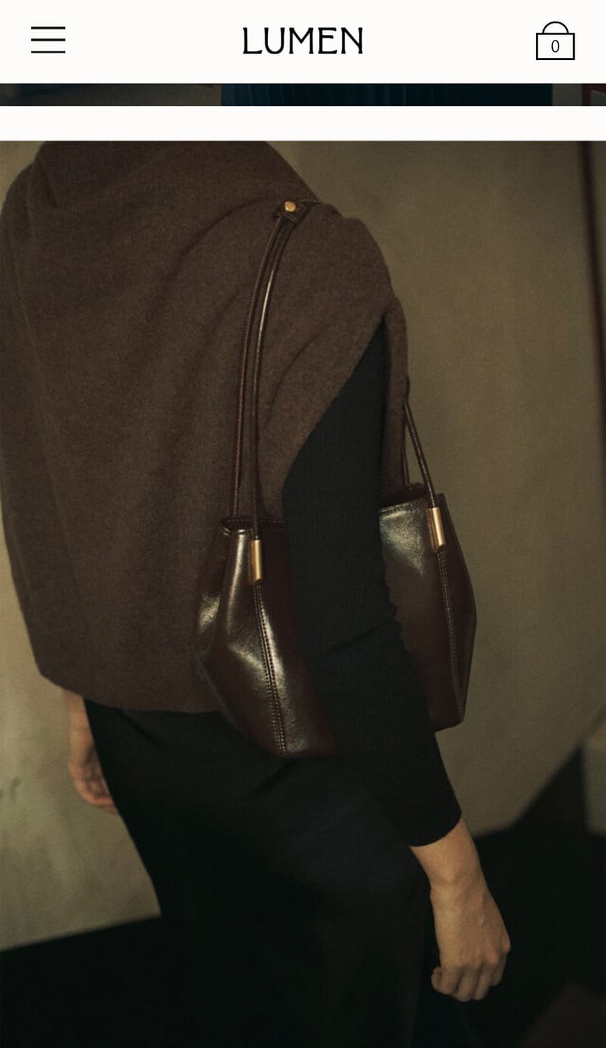 Atelier de LUMEN Marron Bag (Organ Brown 상품이미지7
