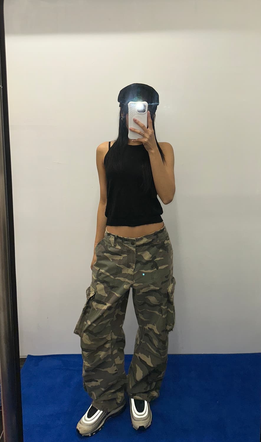 vintage washed camo cargo pants 상품이미지1